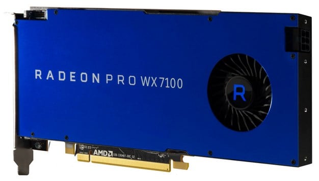 AMD Radeon Pro WX 7100, 5100 And 4100 Series Workstation Graphics