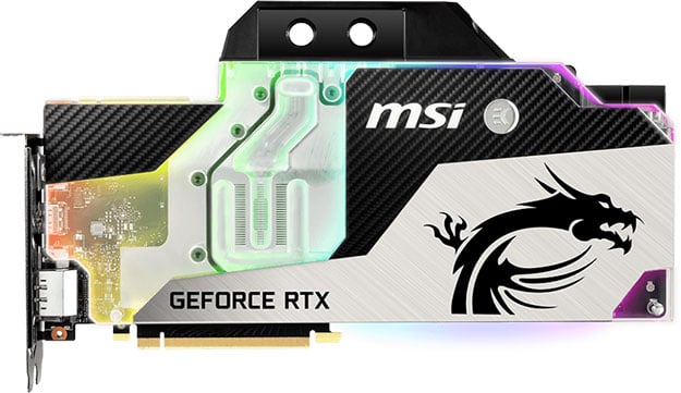 MSI GeForce RTX 2080 Ti Sea Hawk X Hybrid Water Cooled Graphics