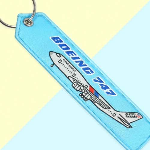 フライトタグ（刺繍タグキーホルダー）の製作50枚から HOTMOBILY