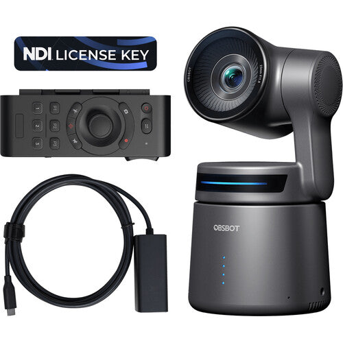OBSBOT Tail Air Camera with Remote & Ethernet Adapter Combo — Hot