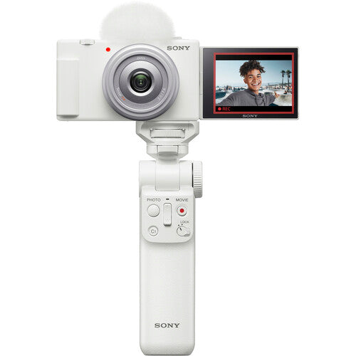 Sony ZV-1F Vlogging Camera (White) — Hot Rod Cameras