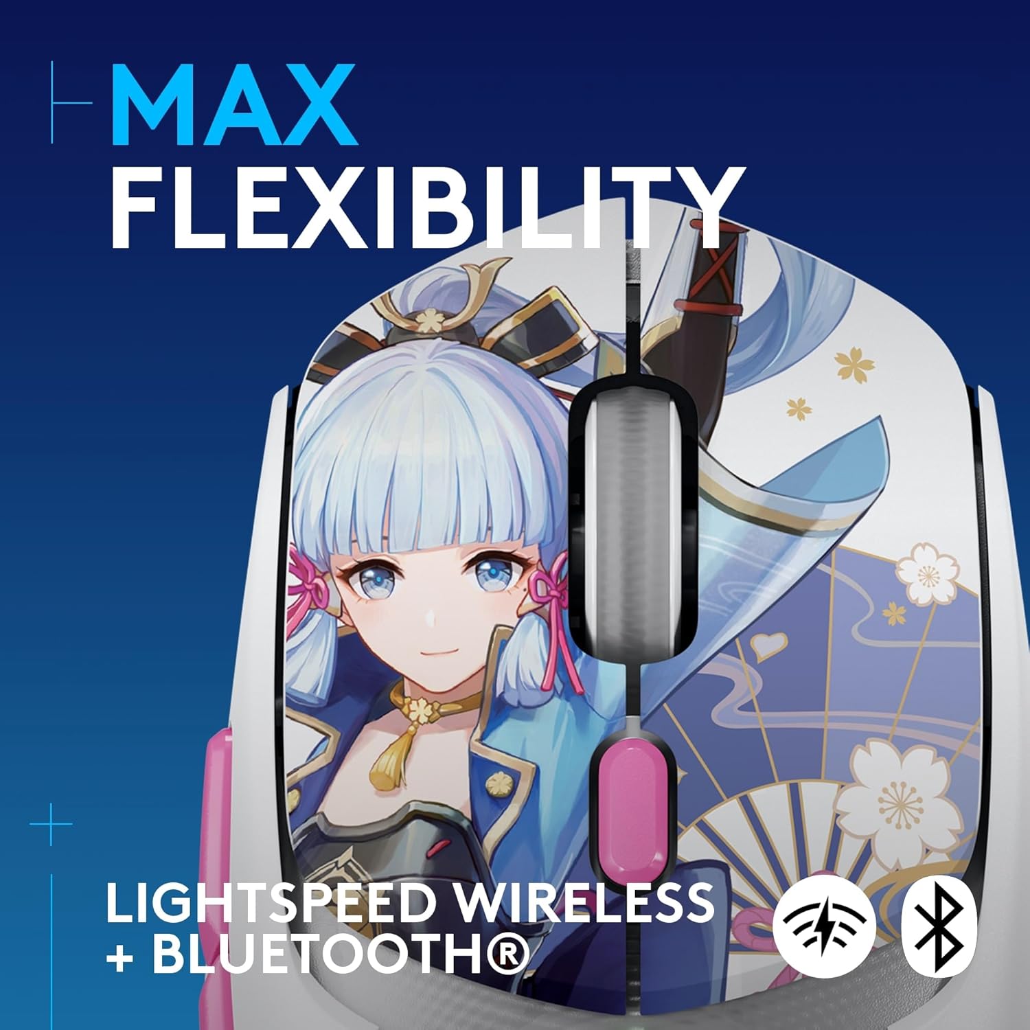 原神』と『Logicool』コラボ製品として神里綾華モデルのワイヤレス