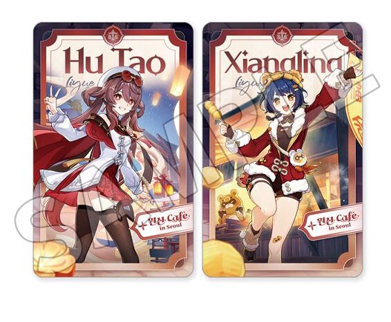 原神カフェ in ソウル」で『証明写真SET 스킨(スキン)Ver.』が販売決定