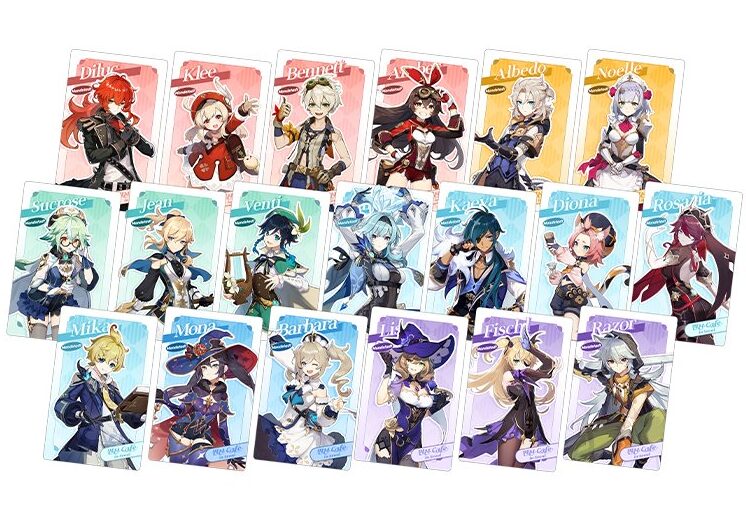 原神カフェ in ソウル」に新規グッズが4月9日から登場！ | 原神等の