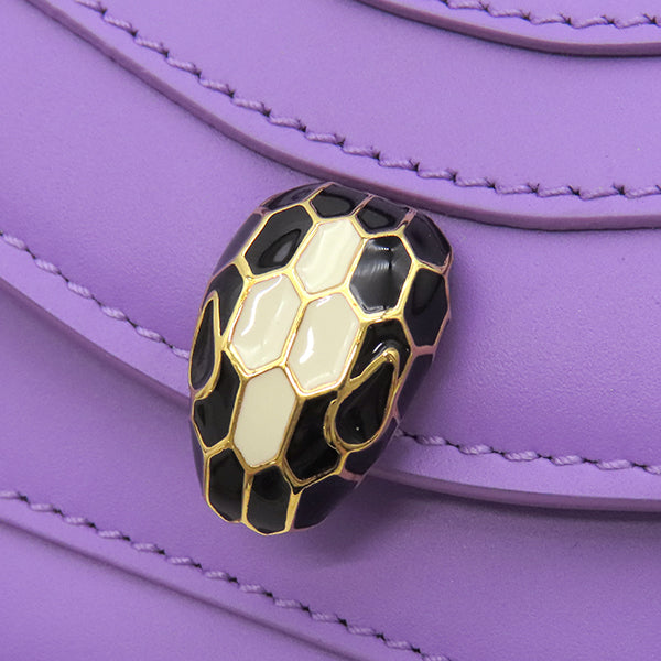 ブルガリ BVLGARI セルペンティ フォーエバー バッグチャーム パープル