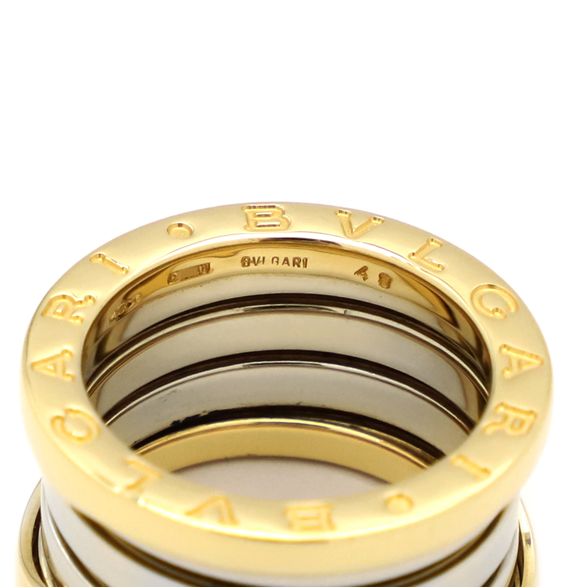 ブルガリ BVLGARI ビーゼロワン B-zero1 4バンドリング イエロー