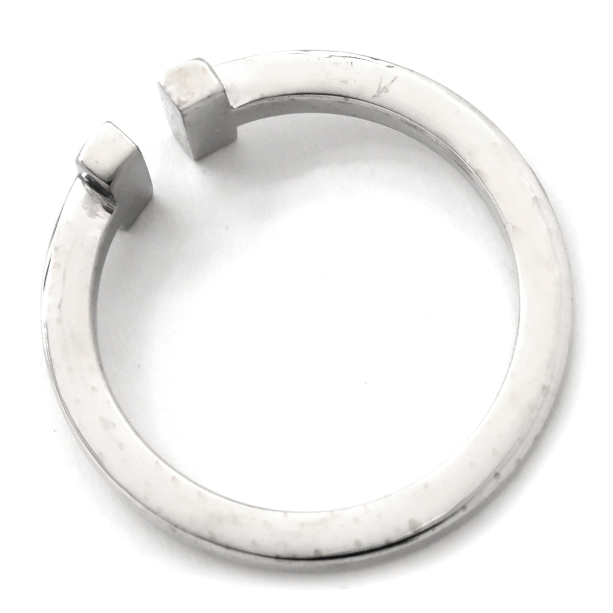 ティファニー Tiffany & Co T スクエア リング ホワイトゴールド