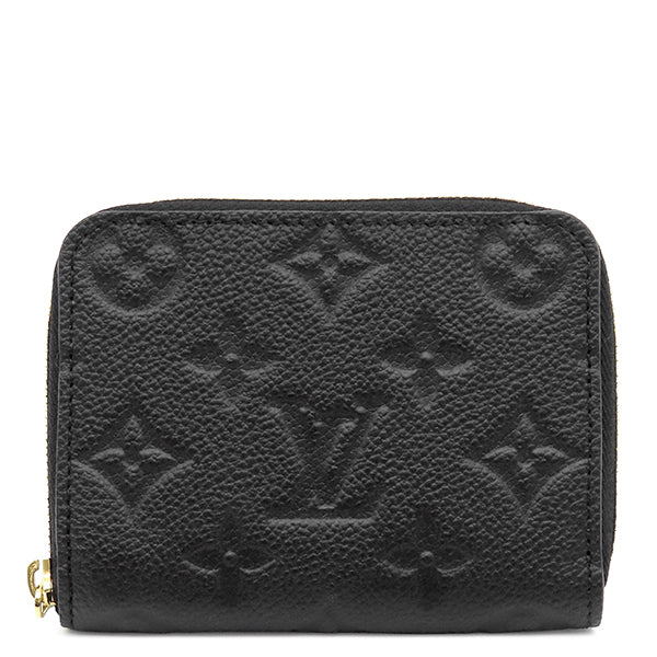 ルイヴィトン LOUIS VUITTON ジッピー コイン パース M60574 ブラック