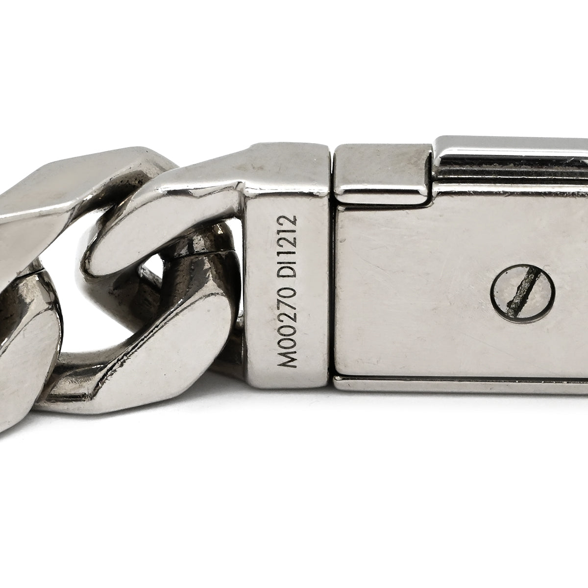 ルイヴィトン LOUIS VUITTON チェーンブレスレット モノグラム M00270