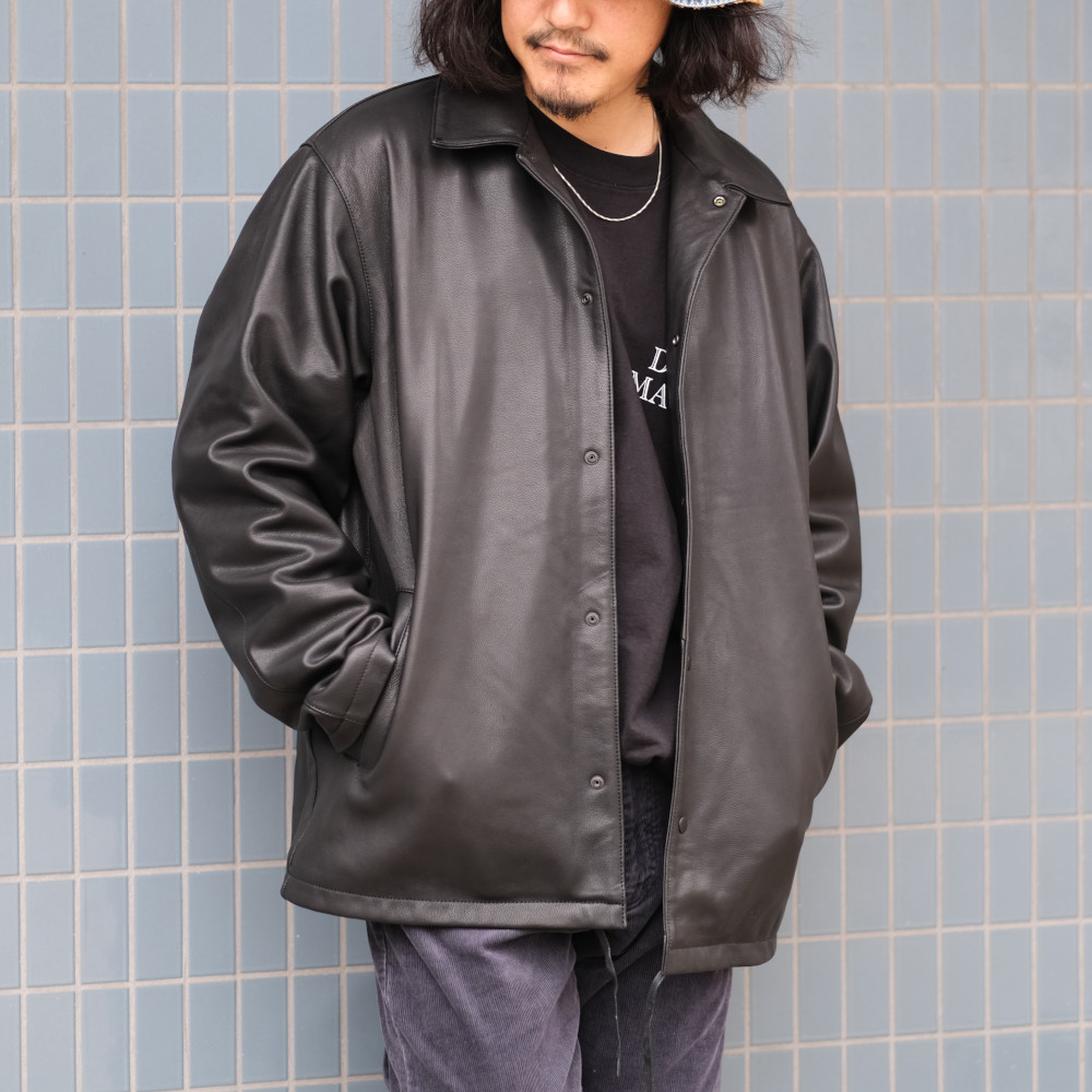 MINEDENIM / Sheep Leather Coach Jacket | HOUSE BY WEEKEND DEALERS