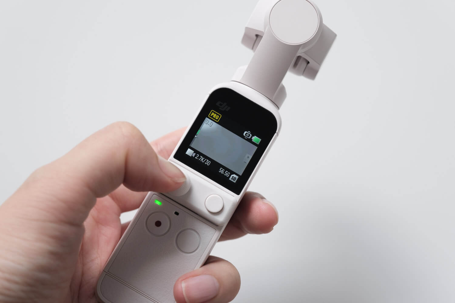 開封レビュー】DJI Pocket2のサンセットホワイトが届きました