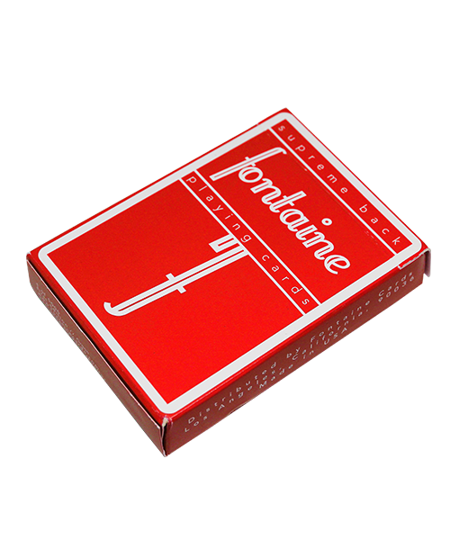Fontaine (Red) – House of Playing Cards