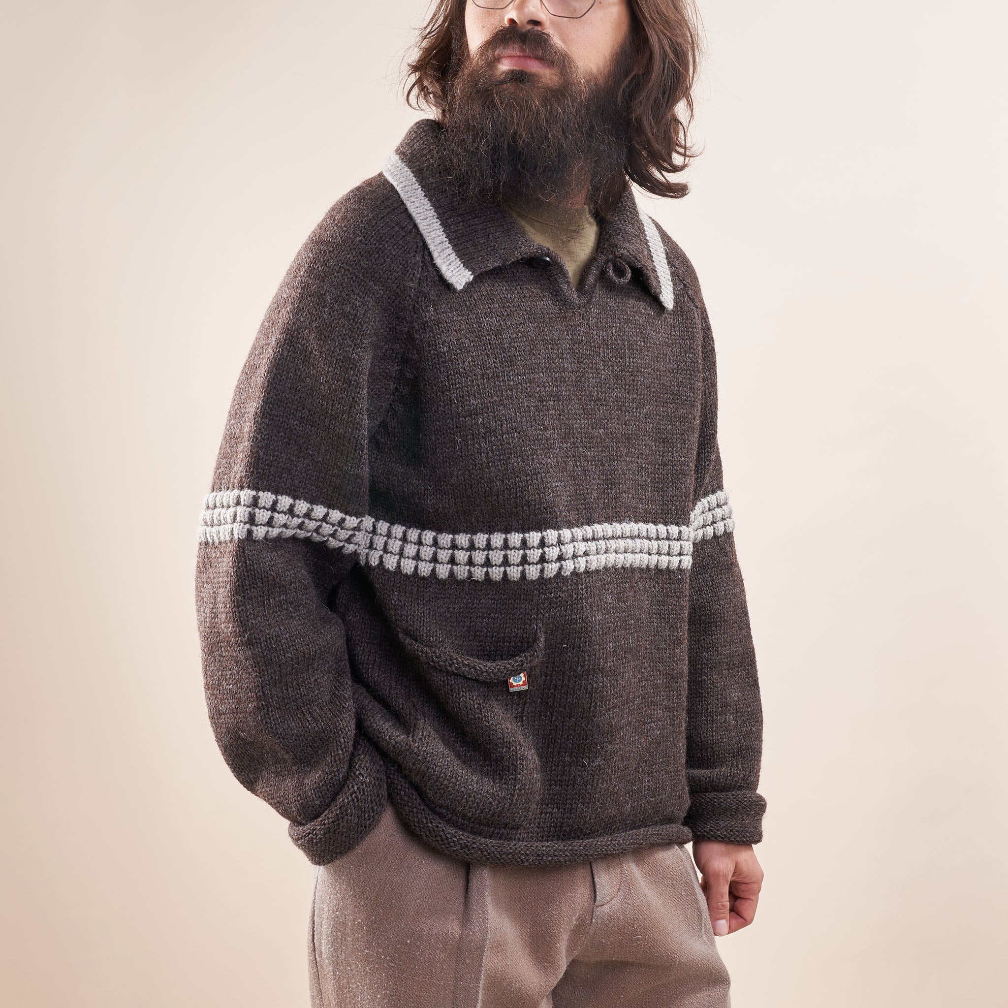 Xenia Telunts | Samizdat Sweater in Undyed Wool – Housework