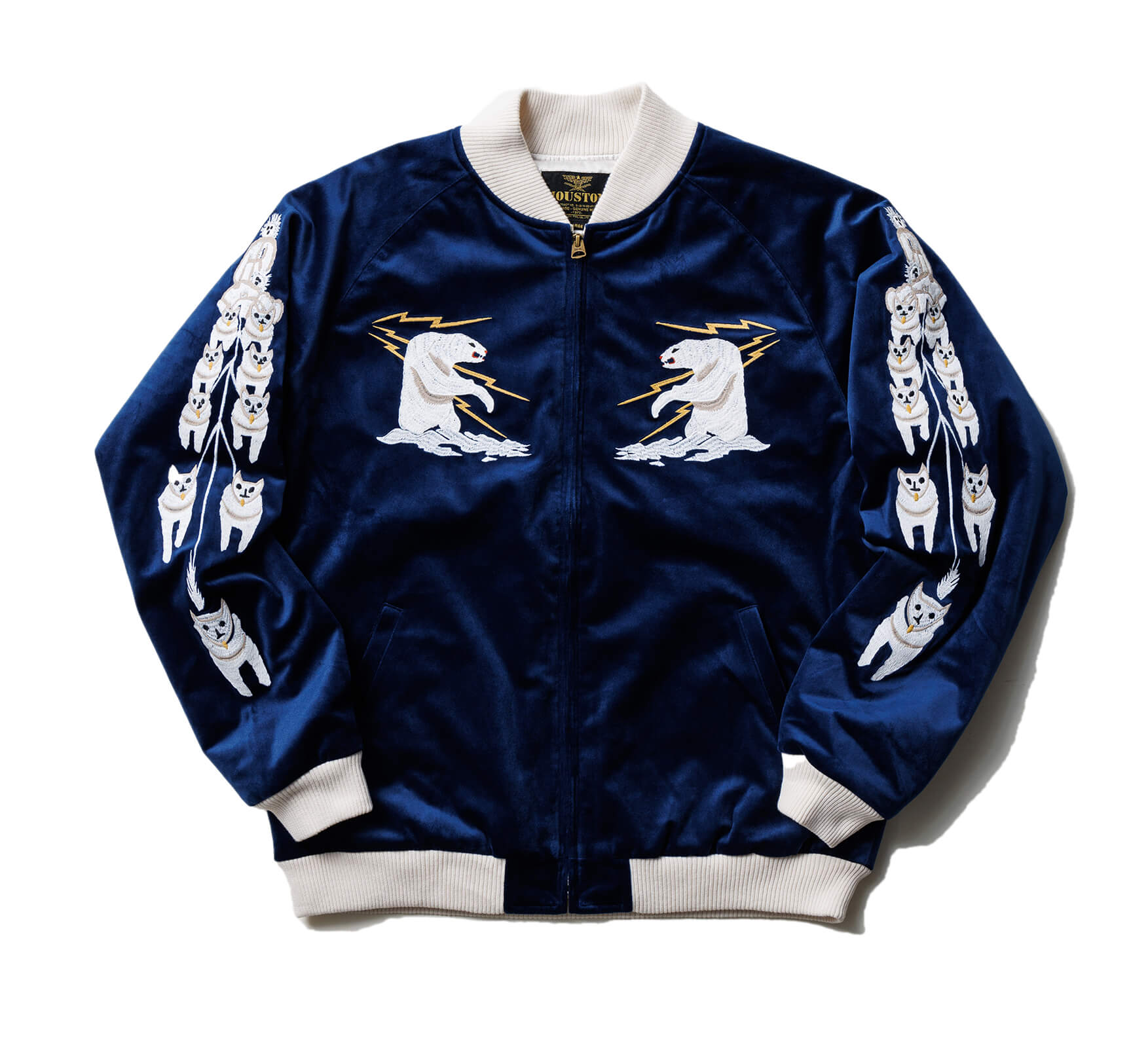 VELVETEEN SOUVENIR JACKET (ALASKA) ｜ HOUSTON-BOOK