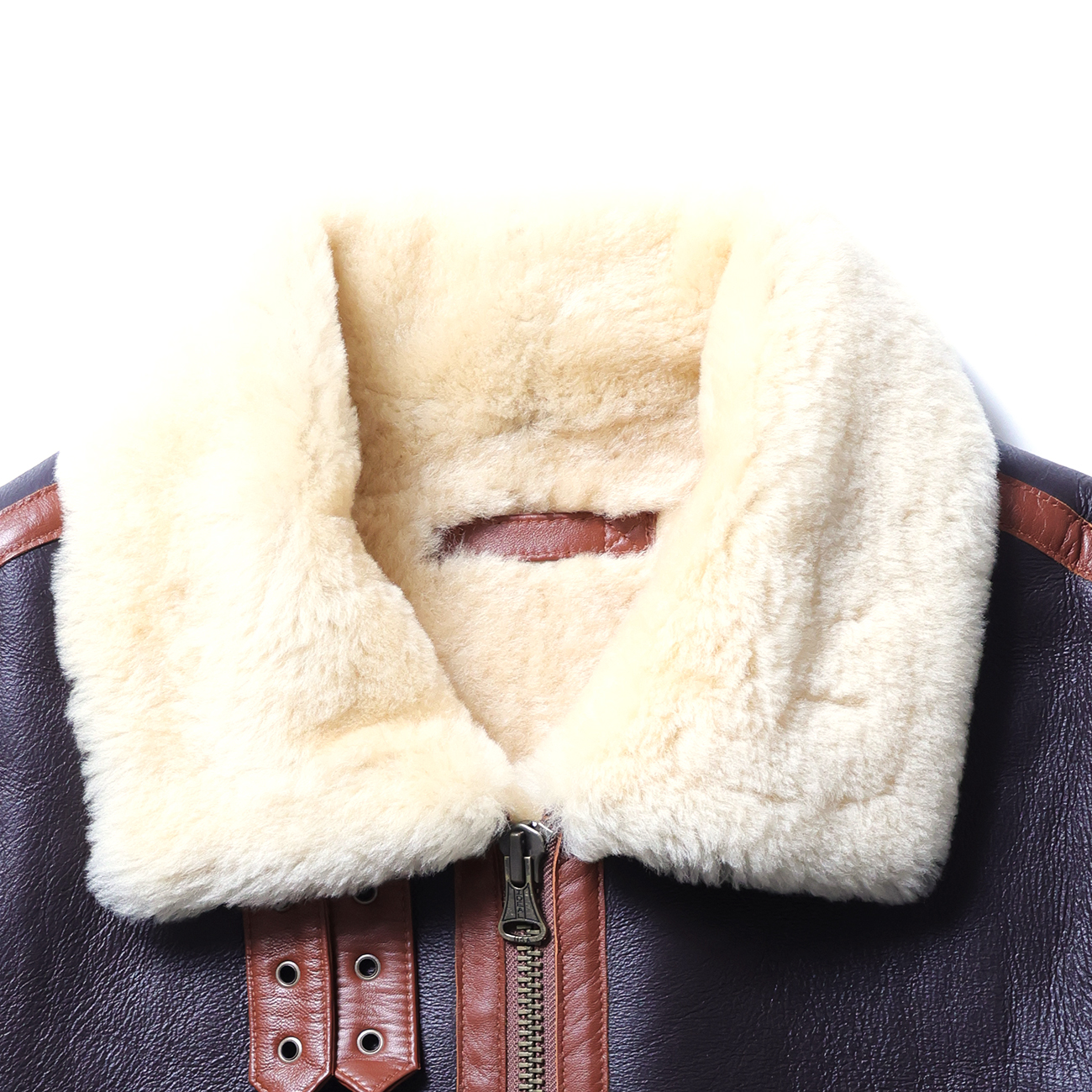 直営店限定！ リアルムートンを使用した『B-3ジャケット』 ｜ HOUSTON-BOOK