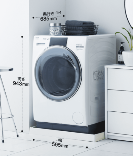 AQUA ドラム式洗濯機乾燥機2023】AQW-DX12N は、前型AQW-DX12Mから何が