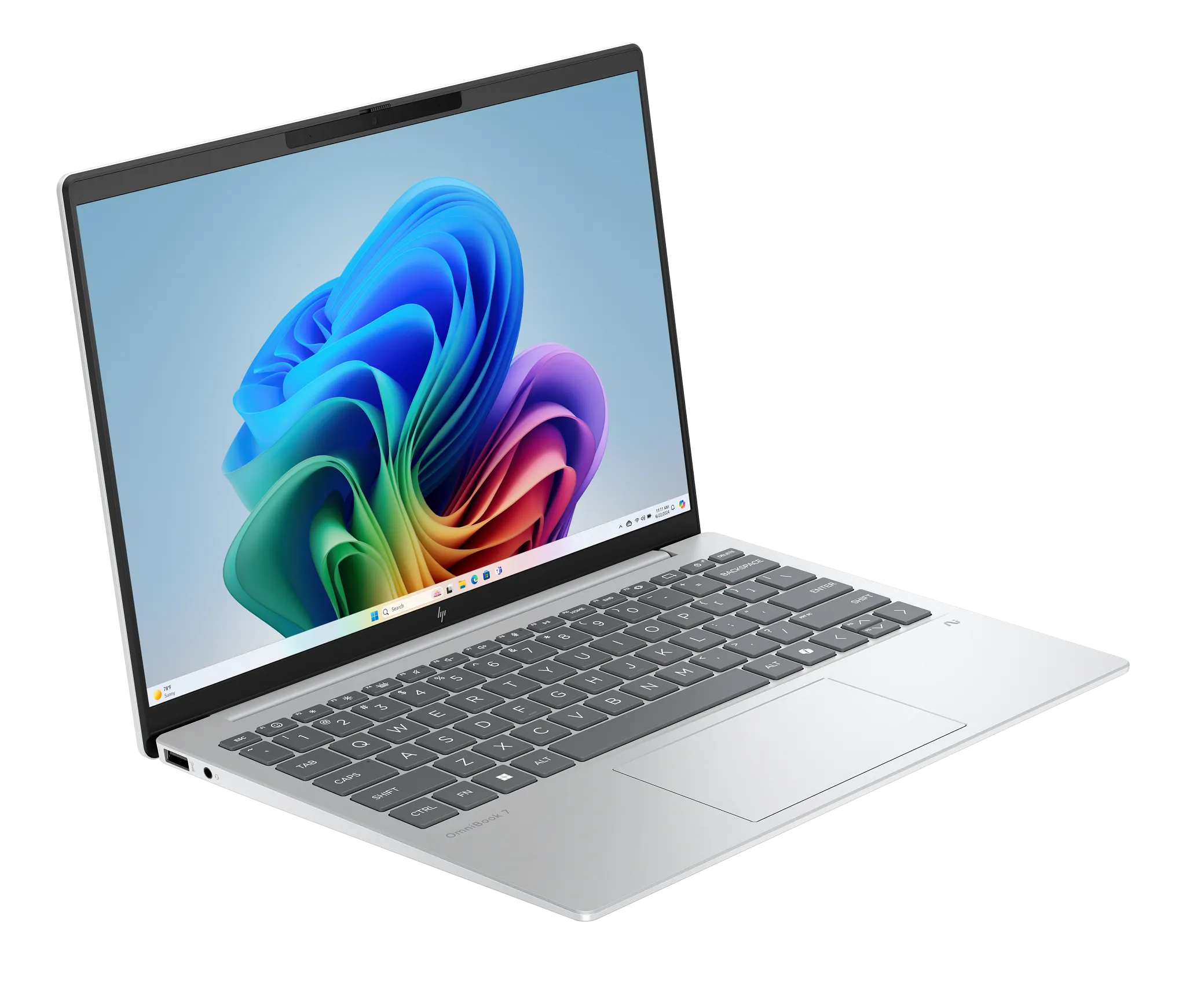 HP OmniBook 7 Aero Next Gen AI Laptop 13z-bg100, 13.3