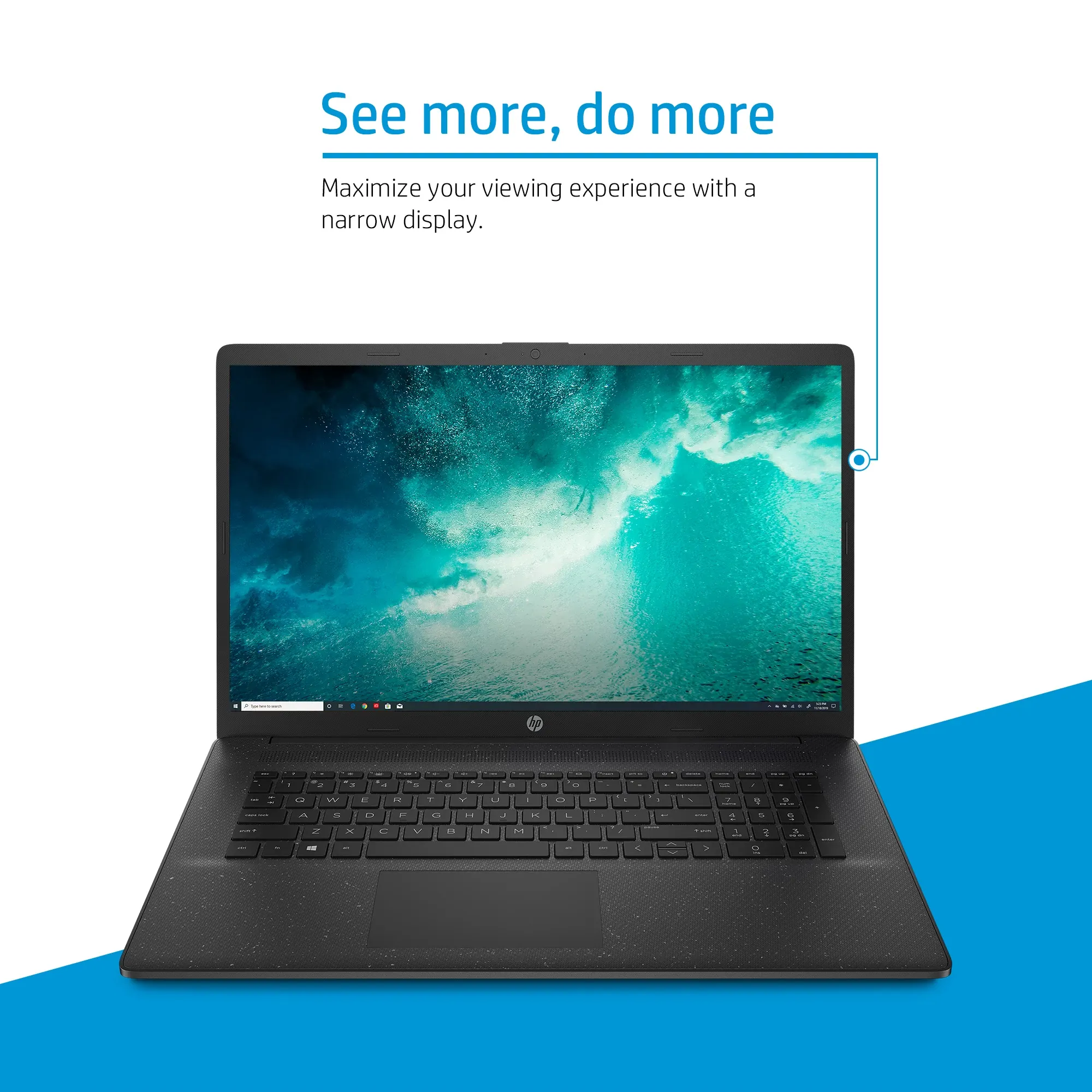 HP Laptop 17-cn3097nr, Windows 11 Home, 17.3