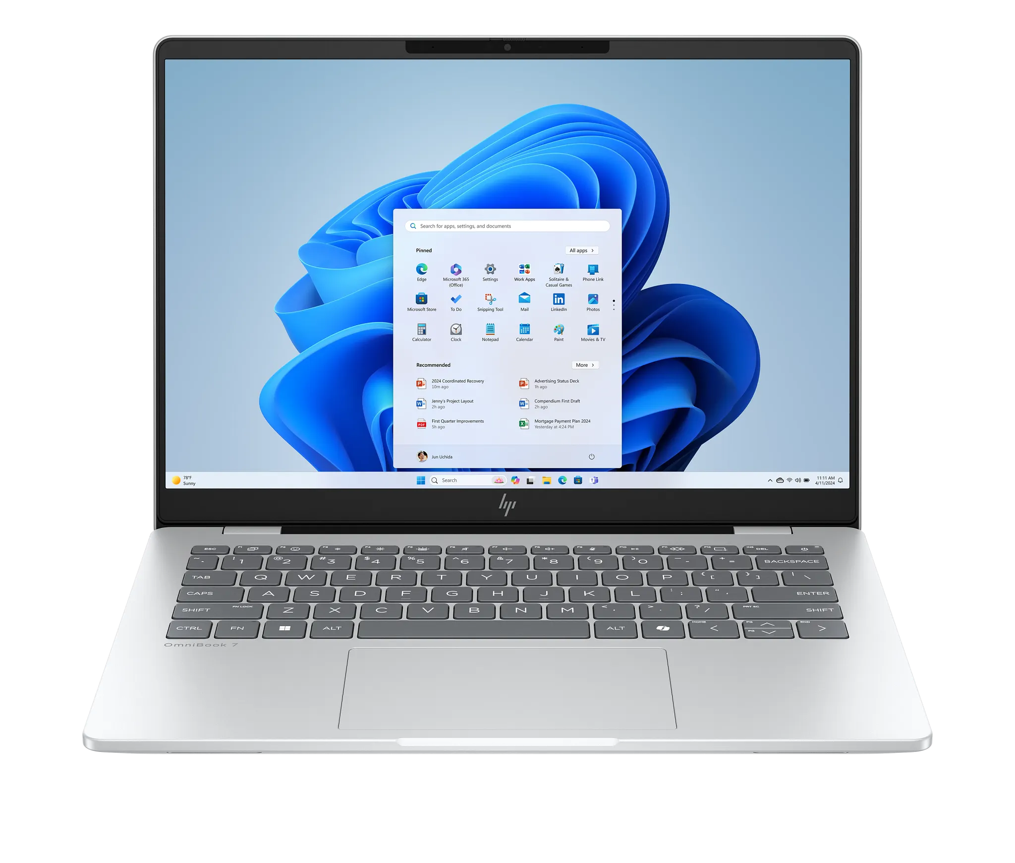 HP OmniBook 7 Laptop 14t-fr000, 14