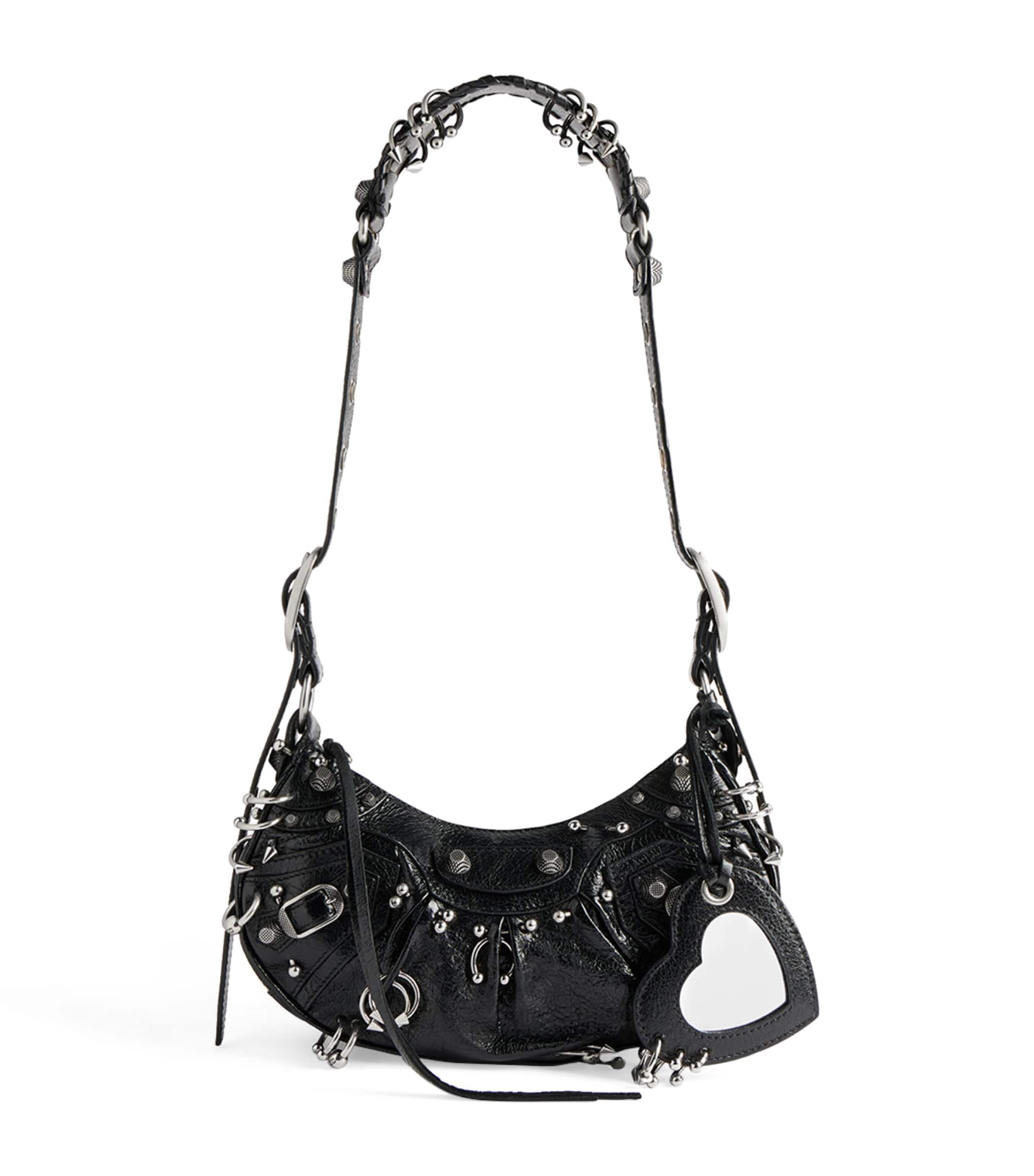 Balenciaga Black XS Le Cagole Shoulder Bag | Harrods US