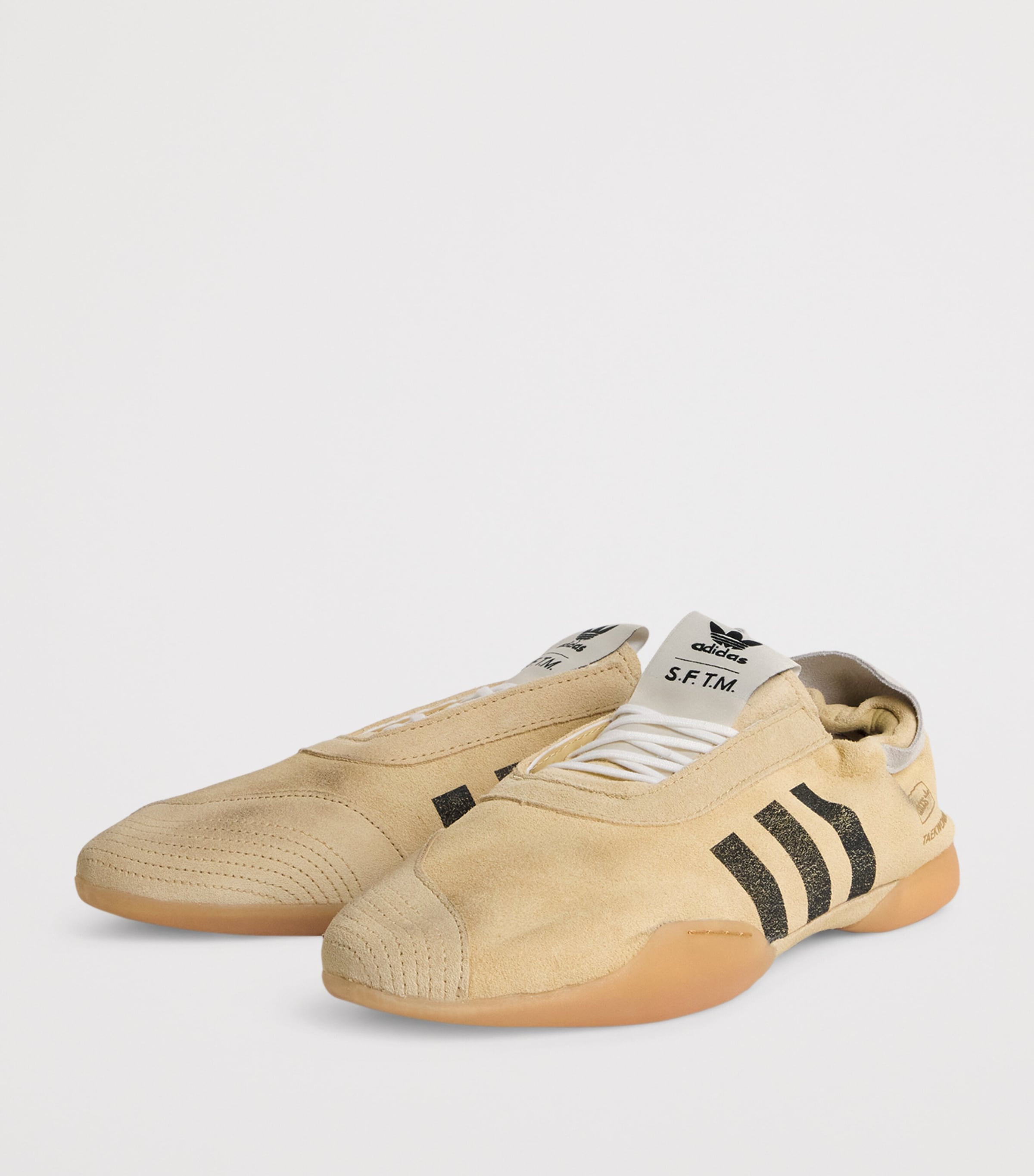 adidas Beige Originals x Song for the Mute Leather Taekwondo Mei