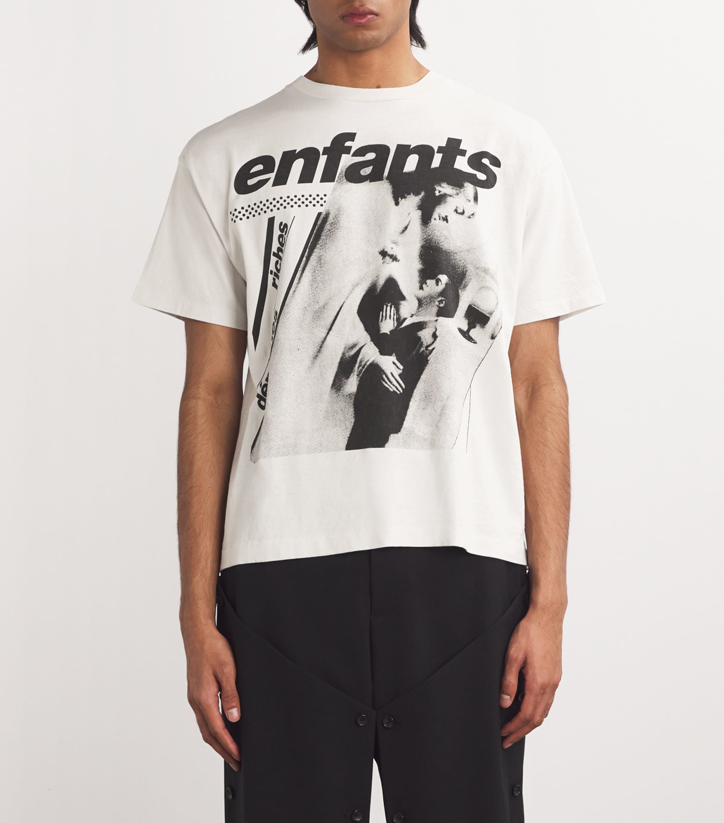 Enfants Riches Déprimés Ivory Graphic Print T-Shirt | Harrods US