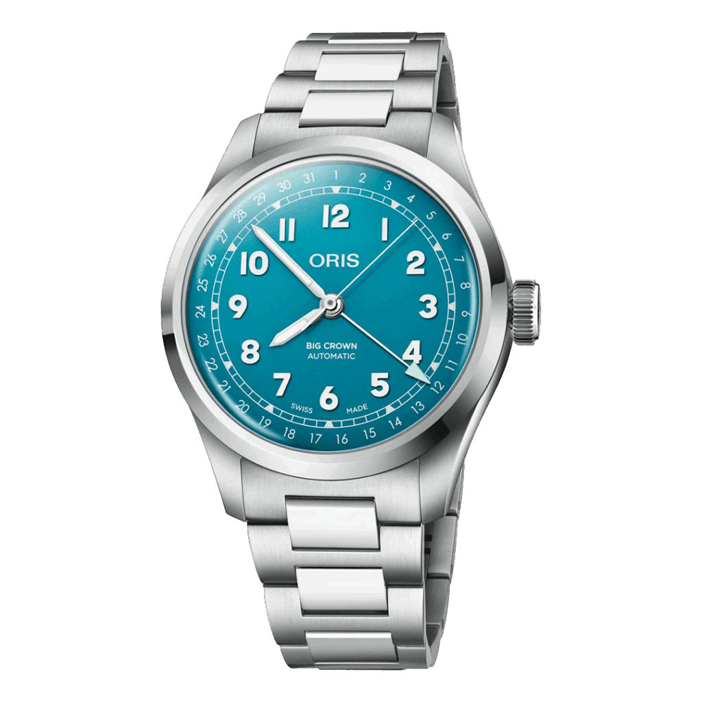 オリス ビッグクラウン ポインターデイトに加わった、鮮やかな3色の