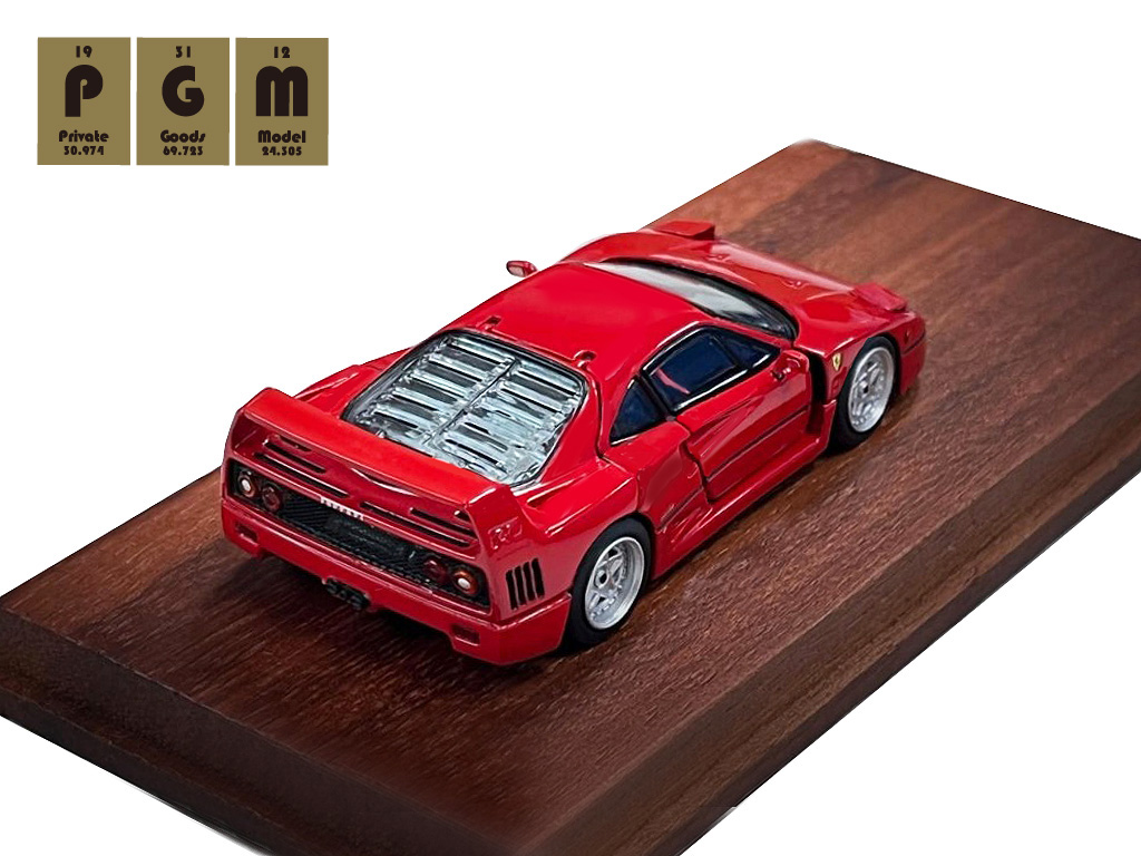 PGM 1/64 F40 Red ※フル開閉機能付 | ホビーショップタムタム 通販