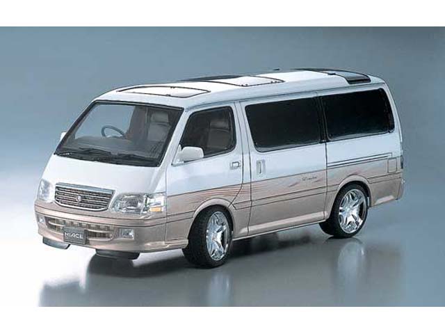 1/24 100系ハイエース（VIPホイール） | 鉄道模型・プラモデル