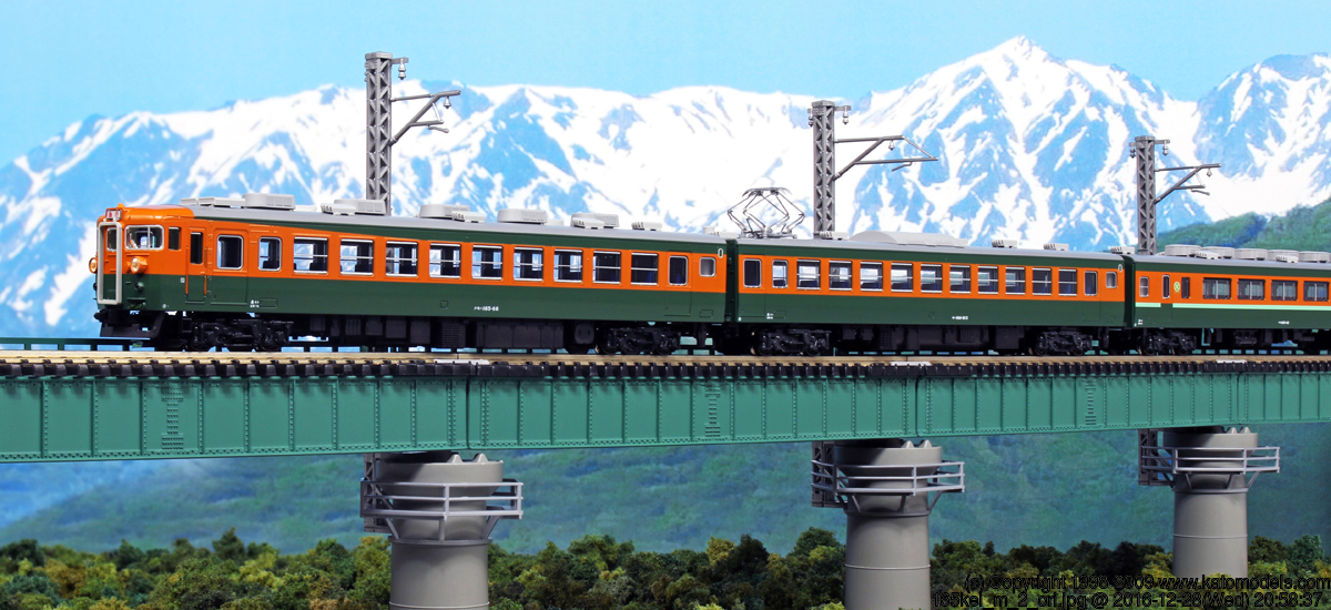 KATO 10-1389 165系 急行「アルプス」 8両セット 鉄道模型 Nゲージ