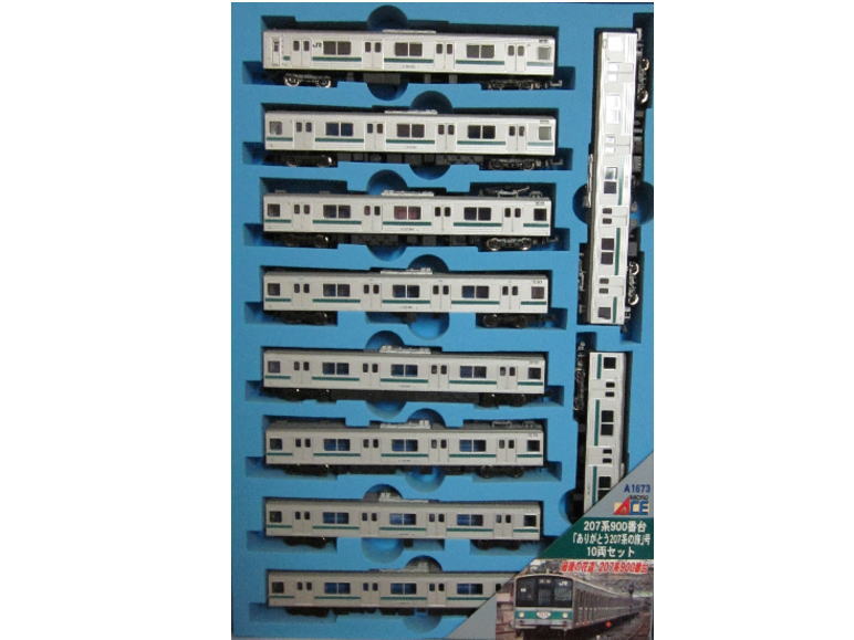 マイクロエースA1673 207系900番台「ありがとう207系の旅」号10両