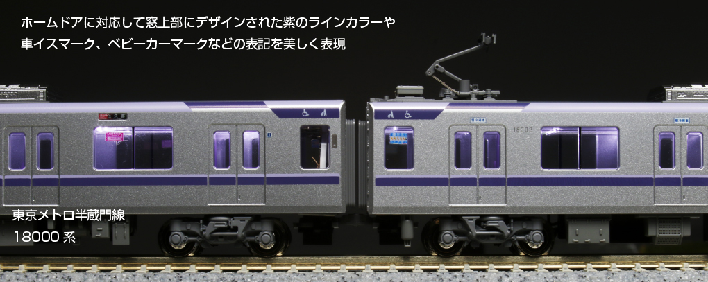 KATO 10-1760 東京メトロ半蔵門線 18000系 基本6両セット Nゲージ