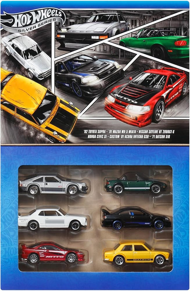 2025 Japanese 6-Car Box Set