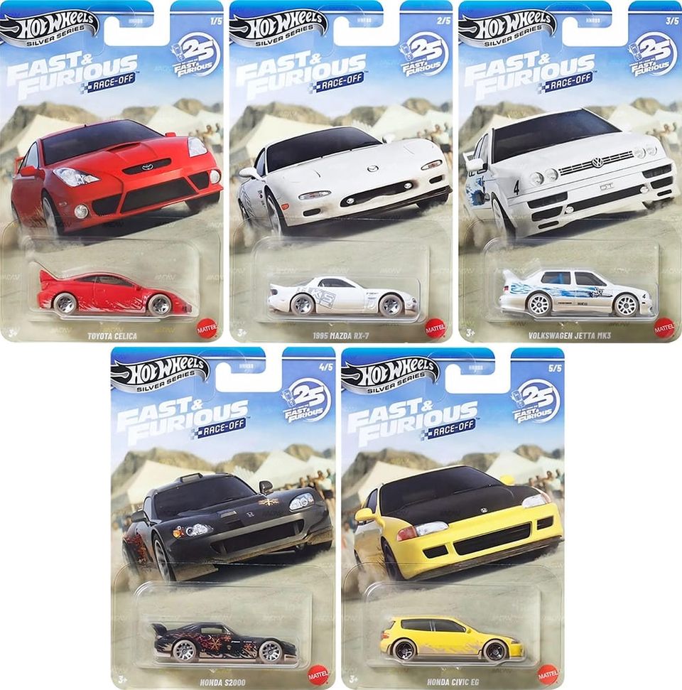 Hot Wheels Fast & Furious 10-Car Box Set