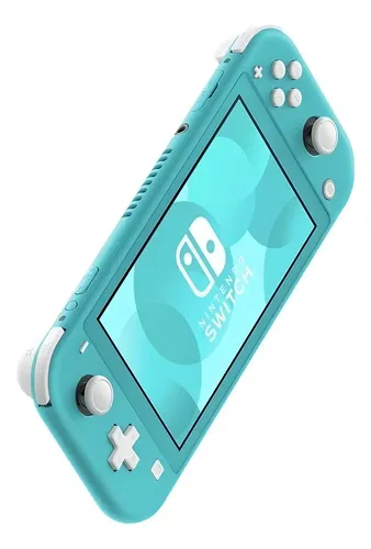 Nintendo Switch Lite 32GB Azul Turquesa Console Portátil com Tela