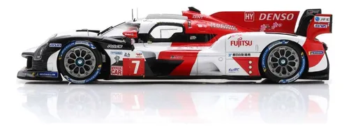 Miniatura Toyota Gr010 Hybrid #7 Le Mans 2023 - 1/43 Spark Branco