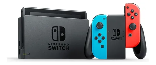 Nintendo Switch HAC-001 32GB Standard cor vermelho-néon y azul