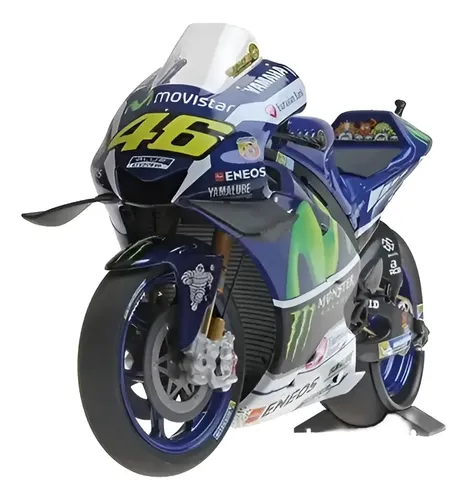 Miniatura Moto Minichamps Yamaha Yzr-m1 Valentino Rossi 1/12 Cor