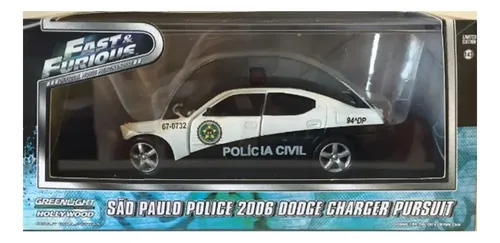 Greenlight Velozes Furiosos 1:43 Dodge Charger Police Rio Preto