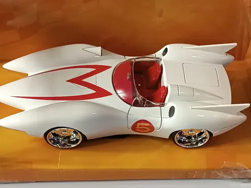 Speed Racer Jada 1:24 Scala Diecast Racer Mach 5 Branco | MercadoLivre