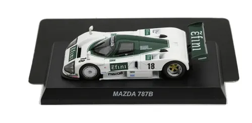 Mazda 787b Brasileiro Sala C/ Detalhe Aerofólio Kyosho 1/64 Branco