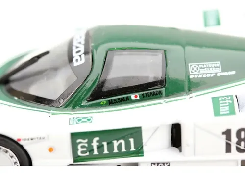 Mazda 787b Brasileiro Sala C/ Detalhe Aerofólio Kyosho 1/64 Branco
