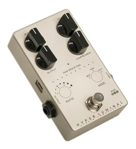 Pedal Darkglass Compressor Hyper Luminal Hybrid - Hyl Nf-e Cinza