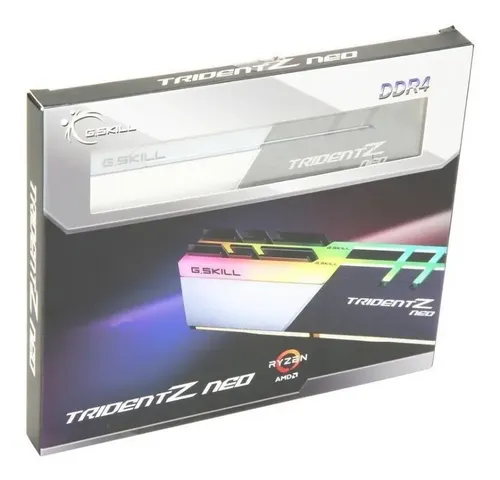 Memória Ddr4 G.skill Trident Neo Rgb Amd 16gb(2x8gb) 3600mhz
