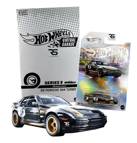 Hot Wheels Nft Garage 89 Porsche 944 Turbo 2025 Preto | Frete grátis
