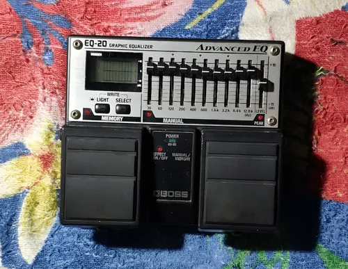 Boss Eq-20 Graphic Equalizer Advanced Eq - Willaudio Preto
