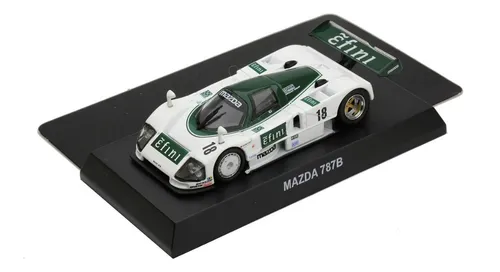 Mazda 787b Brasileiro Sala C/ Detalhe Aerofólio Kyosho 1/64 Branco