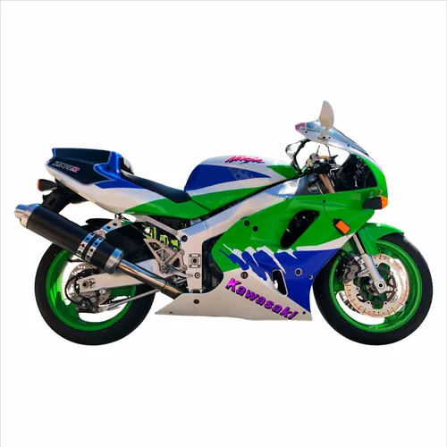 Kir Par Adesivo Compatível Kawasaki Zx-7 1993 Rosa 35cm