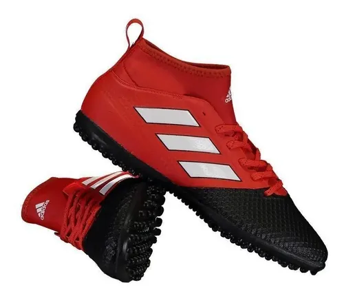 Chuteira adidas Ace 17.3 Tf Society Vermelha | Parcelamento sem juros