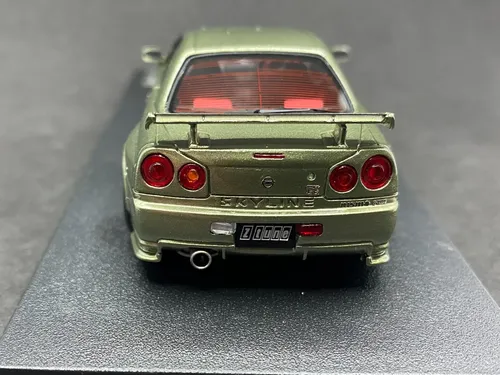 1/43 Hpi Mirage - Nismo R34 Gt-r Z-tune Shizuoka Hobby Show Verde
